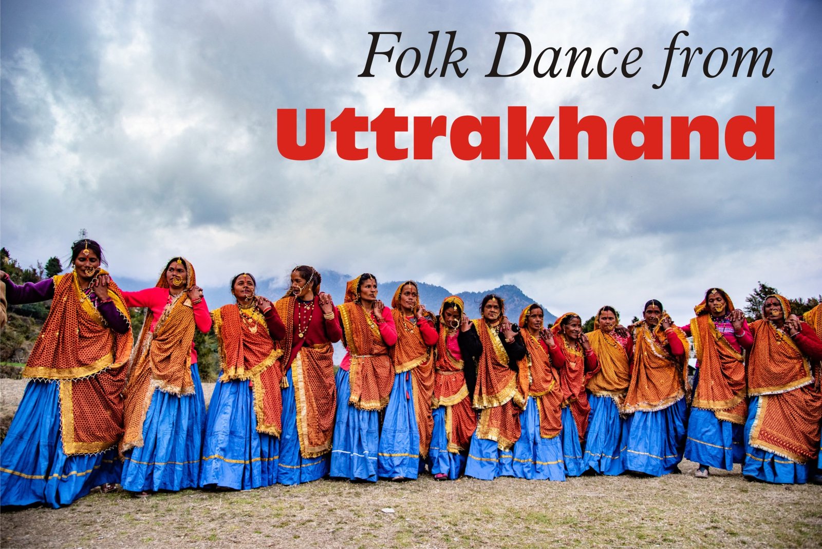 Folk dance from Uttrakhand